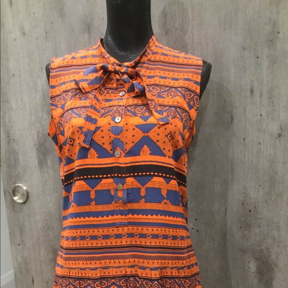 RAOUL SILK DRESS SIZE 8 Excellent - Picture 2 of 5